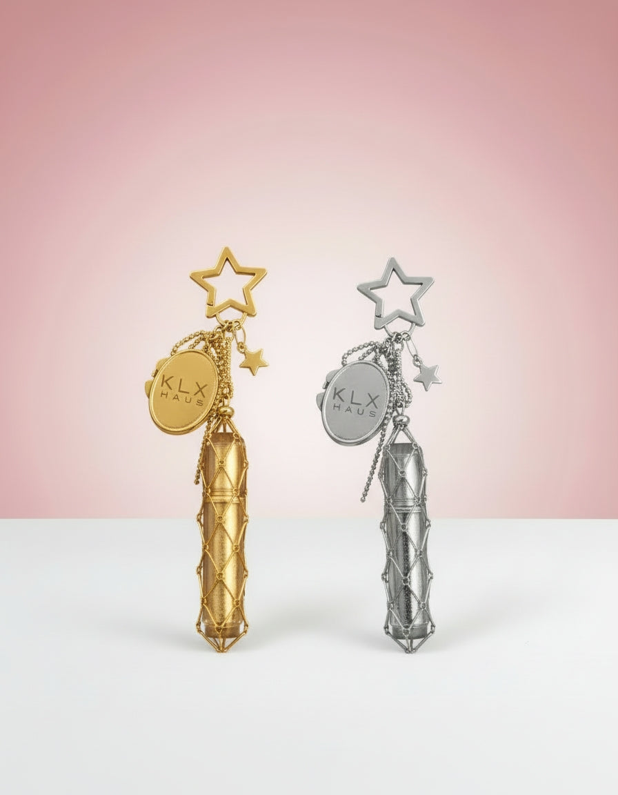 Metal Lipstick/Lip Gloss Purse Charm