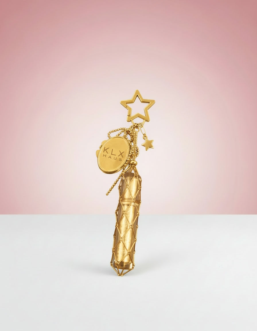 Metal Lipstick/Lip Gloss Purse Charm